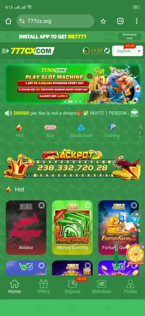 777cx Game Apk