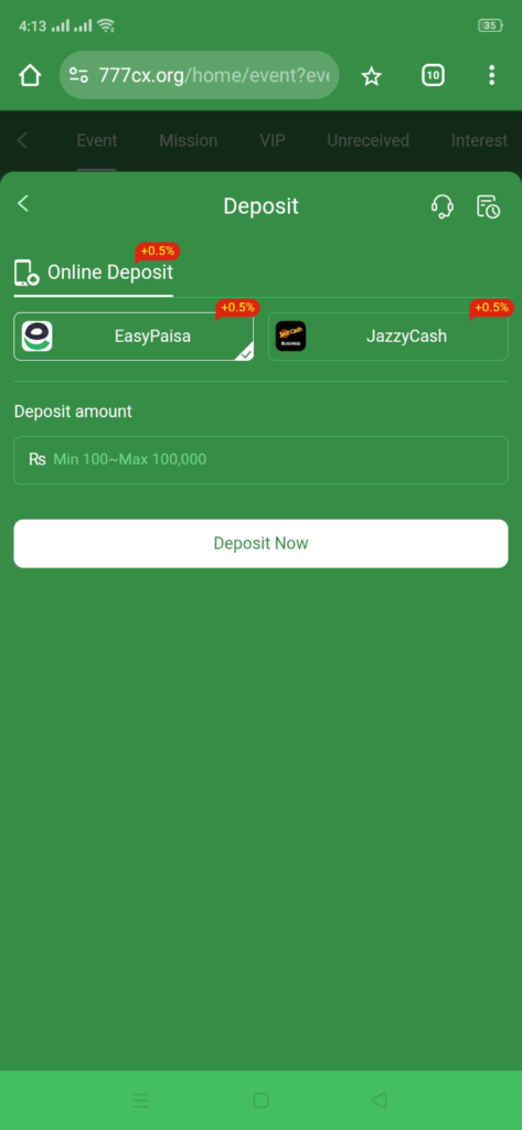 777cx Game Online