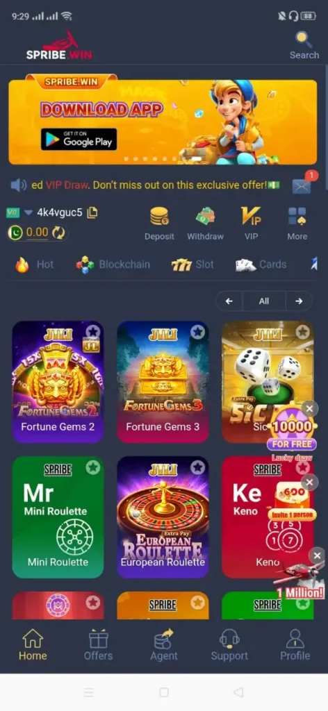 SpribeWin Game APK